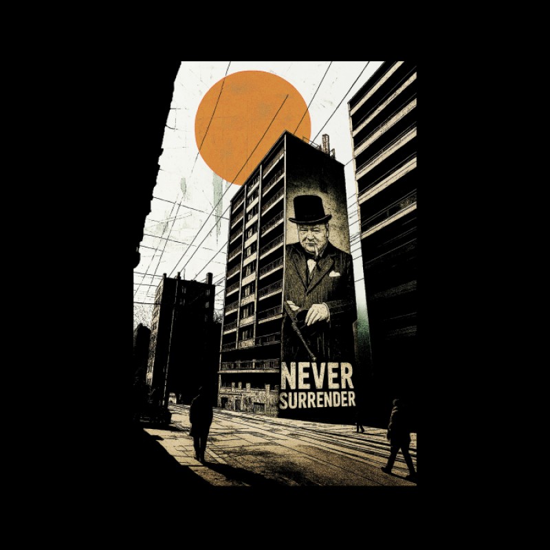 REDISTANCE NEVER S TEE