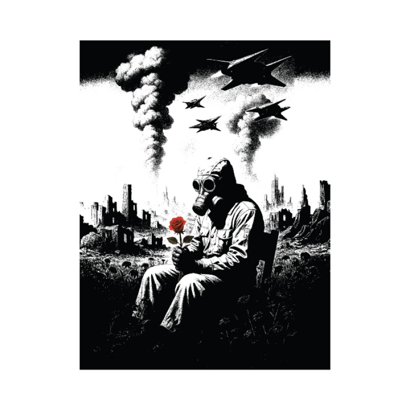 REDISTANCE LAST FLOWER TEE