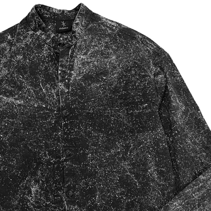 SHAIKKO LAVA MAO SHIRT L/S