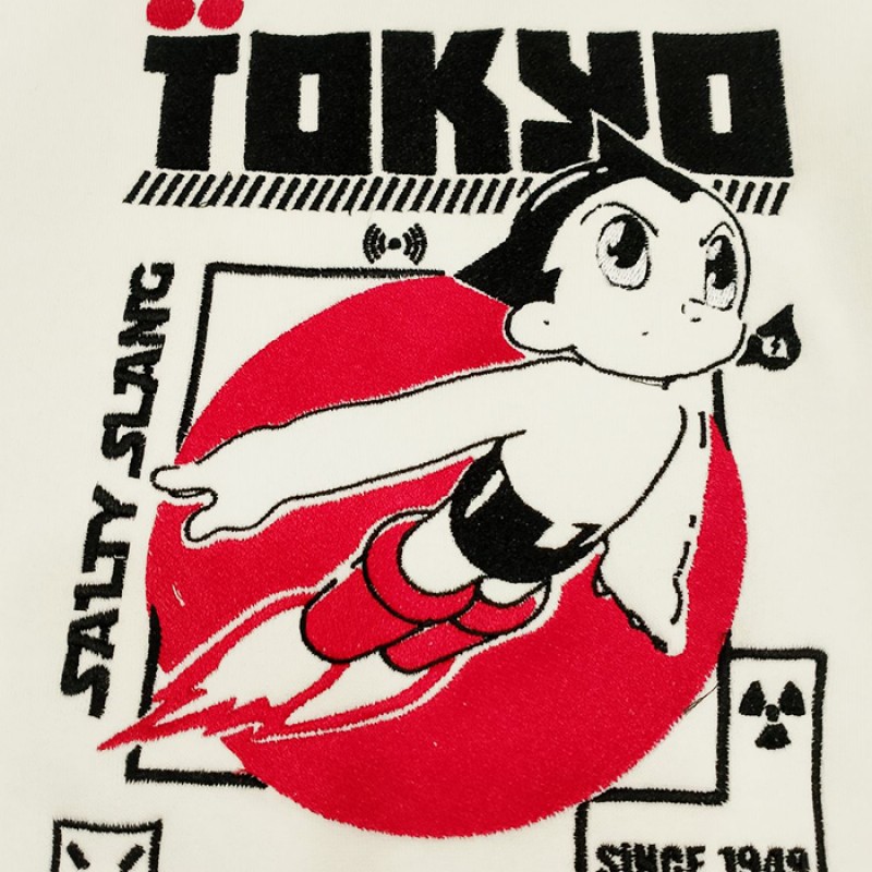 SALTY SLANG  TOKYO BOY ZIP HOODIE