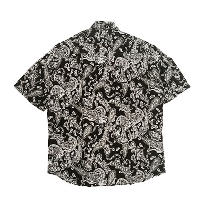 SALTY SLANG HAWAII SHIRT  LACHOURI BLACK