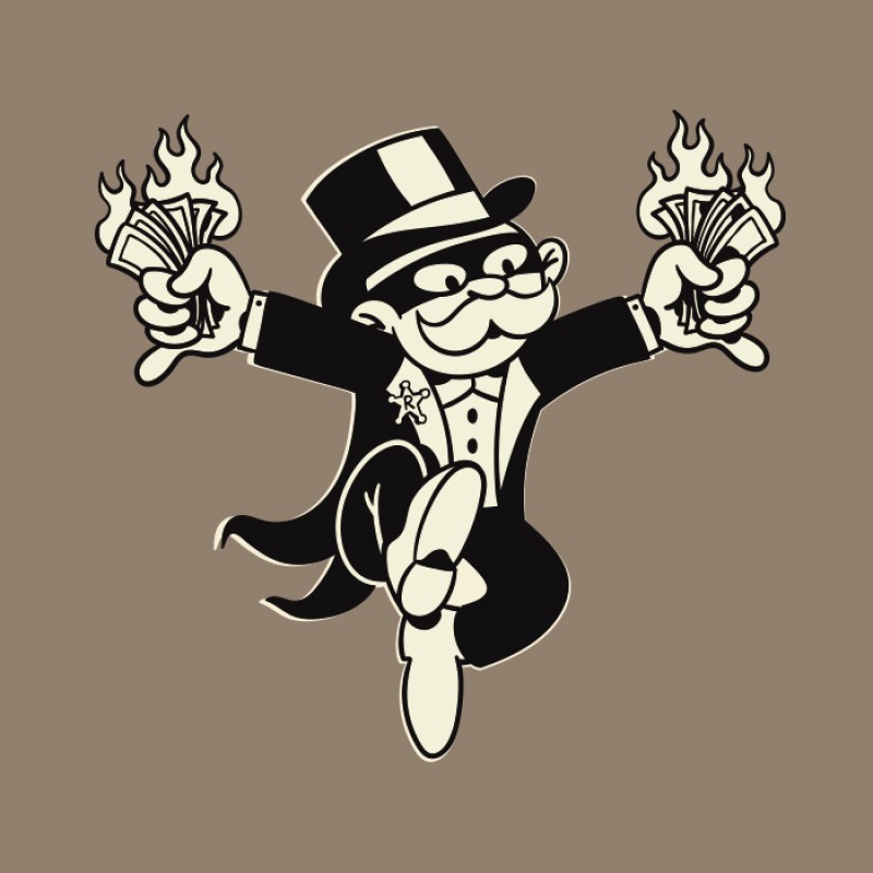 REDISTANCE MONEYPOLY HOODIE RDU224TM05-2222