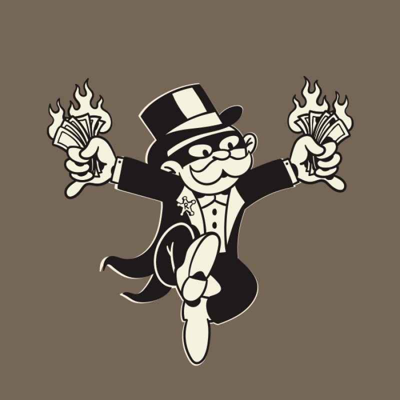 REDISTANCE MONEYPOLY CREW NECK RDU224TA02-5050