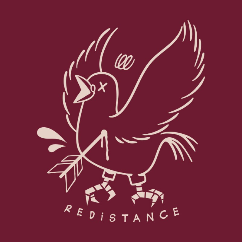 REDISTANCE KILL PEACE HOODIE RDU224TM07-2525