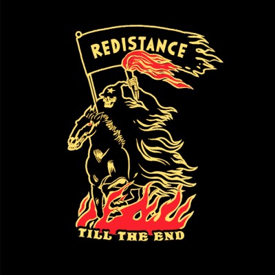 REDISTANCE TILL DEATH CREW NECK RDU224TA03-2020