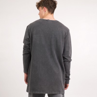 SHAIKKO ΜΠΛΟΥΖΑ CROP LONG VINTAGE SKU224TQ06-0202V