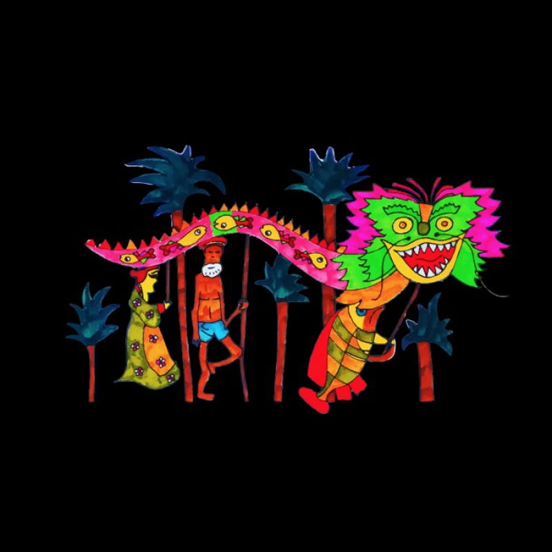 GEORGIANNA X SHAIKKO DRAGON TEE GAN224TB3-2020