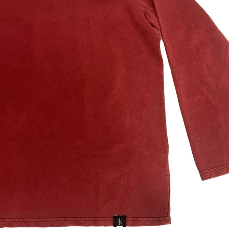 SHAIKKO ΜΠΛΟΥΖΑ CROP LONG VINTAGE SKU225TQ06-1111