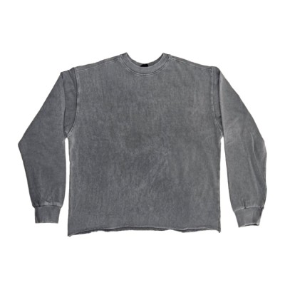 SHAIKKO IDH CREW NECK LS 295 gsm FRENCH TERRY SKU226TA01-06V