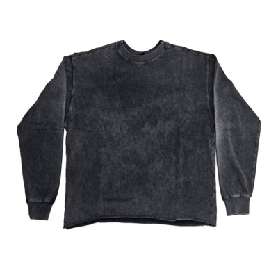 SHAIKKO IDH CREW NECK LS 295 gsm FRENCH TERRY SKU226TA01-02V