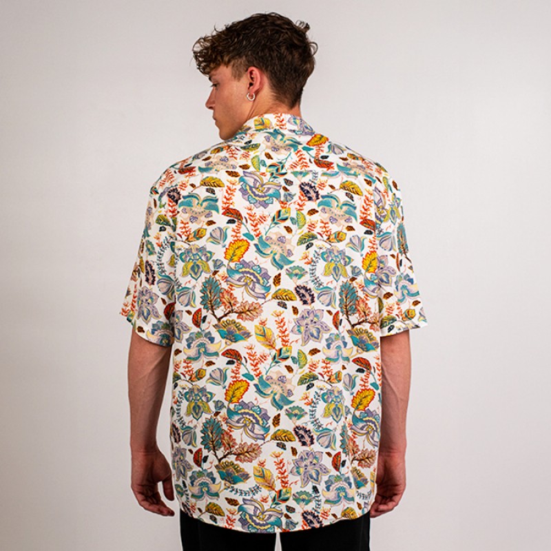 SALTY SLANG HAWAI SHIRT  LACHOURI COLORS SLU123TK02-1808