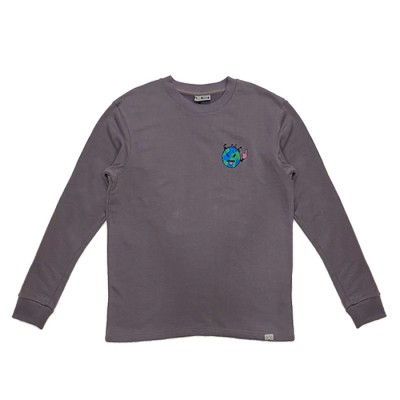 SALTY SLANG SAVE THE EARTH LONGCROP SLU224TQ04-0202