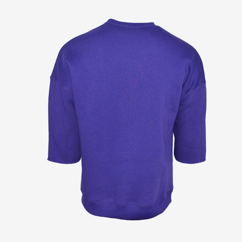 SALTY SLANG WORD LOGO EMBROIDERY CROP SLU223TT01-2626