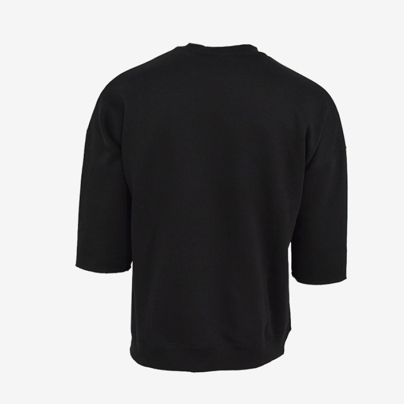 SALTY SLANG WORD LOGO EMBROIDERY CROP SLU223TT01-2020