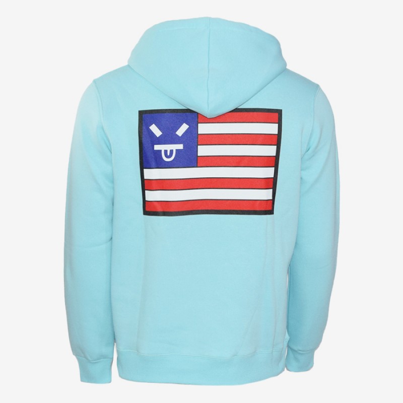 SALTY SLANG USA FLAG HOODIE SLU223TM06-3737