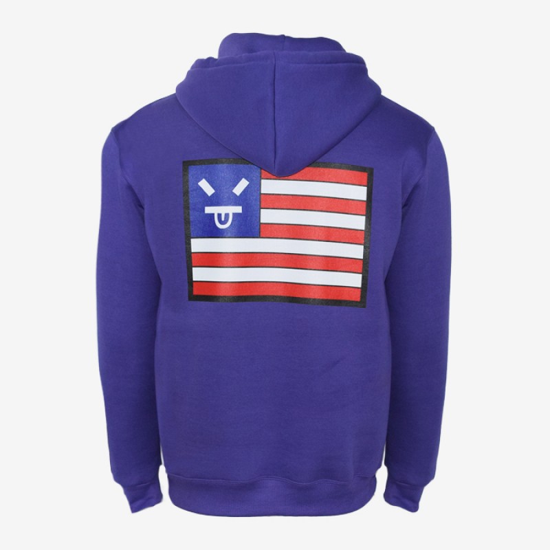 SALTY SLANG USA FLAG HOODIE SLU223TM06-2626