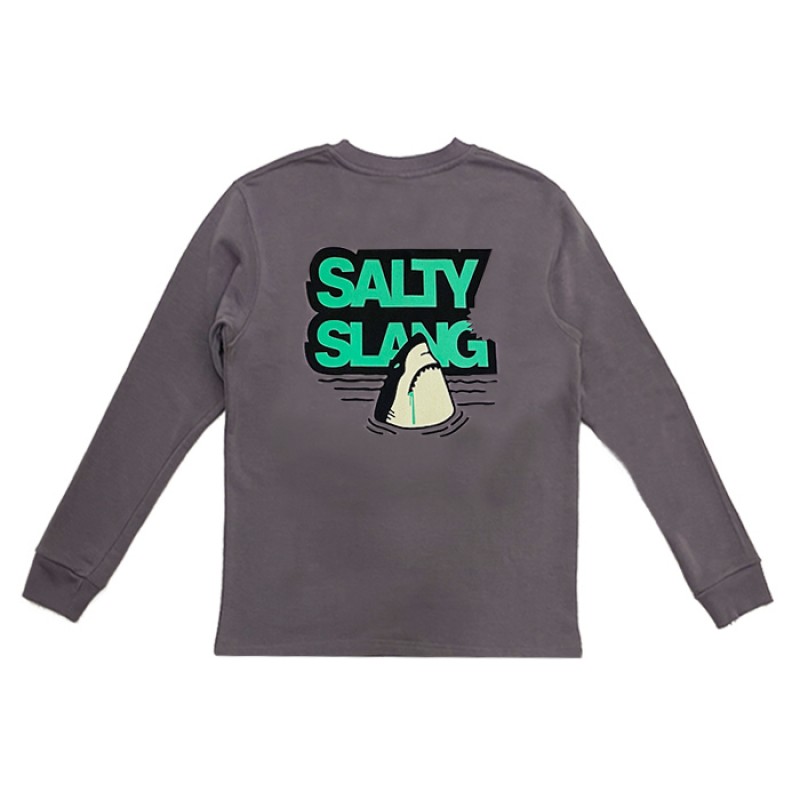SALTY SLANG SHARK LONGCROP SLU224TQ06-0202