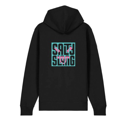 SALTY SLANG FACE LETTER ZIP HOODIE SLU225TC07-2020