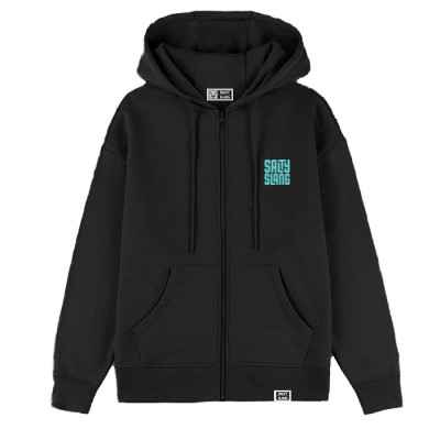 SALTY SLANG FACE LETTER ZIP HOODIE SLU225TC07-2020