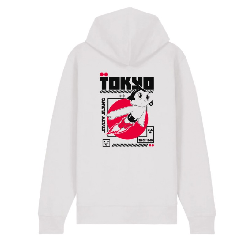 SALTY SLANG  TOKYO BOY ZIP HOODIE SLU225TC08-0707