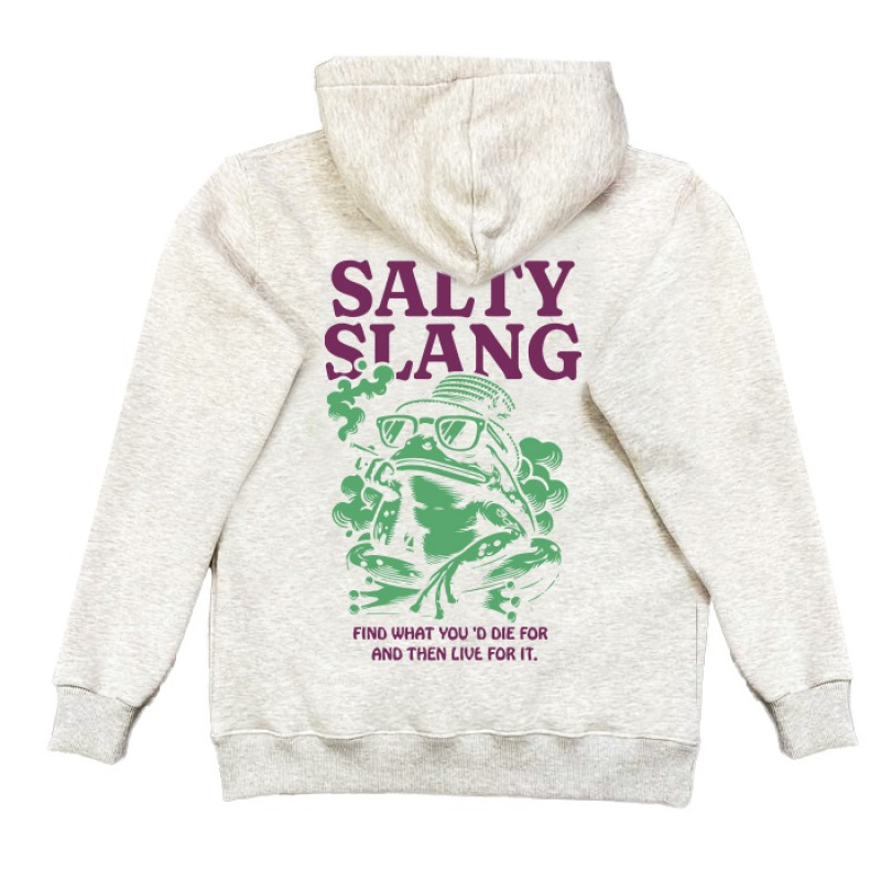 SALTY SLANG COOL FROG HOODIE SLU225TM04-2222