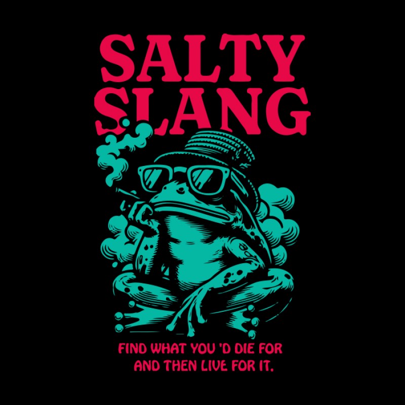 SALTY SLANG COOL FROG HOODIE SLU225TM04-2020