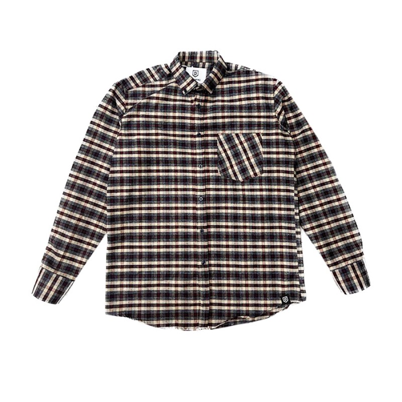 DENIMIND KANSAS LIGHT FLANNEL SHIRT DMU224TK02-2225